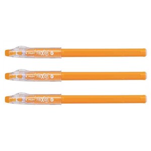 Stylo roller FRIXION ball Sticks 07 Pointe Moyenne Orange x 3 PILOT