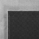 vidaXL Tapis shaggy doux lavable 160x230 cm Antidérapant Gris