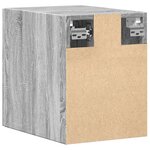 vidaXL Armoire murale sonoma gris 30x42 5x40 cm bois d'ingénierie