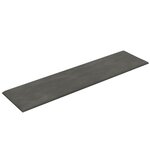 vidaXL Panneaux muraux 12 Pièces Gris foncé 60x15 cm Velours 1 08 m²