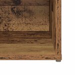 vidaXL Meuble TV 3 Pièces Bois ancien 37 x 35 x 107.5 cm Bois stratifié