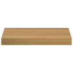 vidaXL Étagère Murale 2 Pièces Marron 40 x 23 5 x 4 cm Bois d'ingénierie