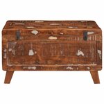 vidaXL Boîte de Rangement 70 x 35 x 40 cm bois de récupération massif