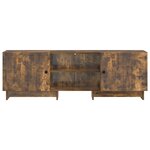 vidaXL Meuble TV Chêne Fumé 150 x 31 x 50 cm Bois d’ingénierie