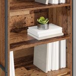 vidaXL Armoires Hautes 2 Pièces Bois Ancien 60 x 36 x 300 cm