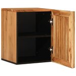 vidaXL Armoire murale de salle de bain 38x34x48cm bois massif d'acacia