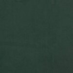 vidaXL Cadre de lit sans matelas vert foncé 140x190 cm velours