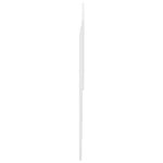 vidaXL Tête de lit Blanc Brillant 120 cm Bois d'ingénierie
