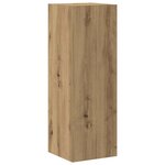 vidaXL Meubles TV muraux 4 Pièces chêne artisanal bois d'ingénierie