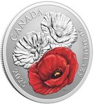 Pièce de monnaie en Argent 20 Dollars g 31.39 Millésime 2025 REMEMBRANCE DAY