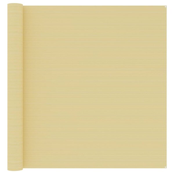 vidaXL Tapis de tente 400x500 cm Beige