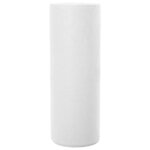 vidaXL Fleece de protection des plantes contre le gel Blanc