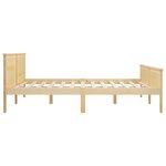 vidaXL Cadre de lit sans matelas bois massif de pin 180x200 cm