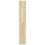 vidaXL Bibliothèque chêne sonoma 60x30x189 cm bois d'ingénierie