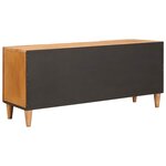 vidaXL Meuble TV Marron clair 105 x 33 x 46 cm bois de manguier massif