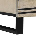 vidaXL Unites TV avec tiroir Blanc 80 x 33 x 46 cm Bois d'ingénierie