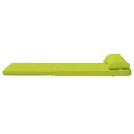 vidaXL Coussin de chaise 2 Pièces Vert vif 58 x 77 x 4.5 cm Tissu Oxford
