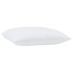 vidaXL Duvet d'hiver avec oreiller 3 Pièces Blanc 240 x 260 cm Microfibre