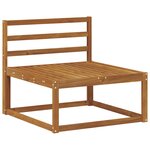 vidaXL Ensemble de canapés d'extérieur 5 pc Naturel