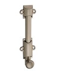 THIRARD - Verrou à plaquer pour fenêtre  à coulisse  150mm  nickel satin - THIRARD