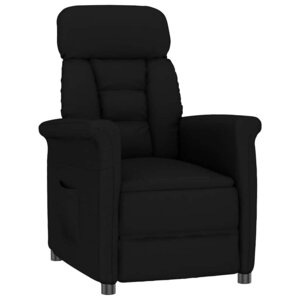 vidaXL fauteuil Noir 96 5 x 70 5 x 95 cm Microfibre