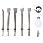 Scheppach Kit de marteau pneumatique avec 5 burins