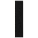 Bibliothèque vidaXL Noir Chêne 50x25x105 cm Bois d'ingénierie