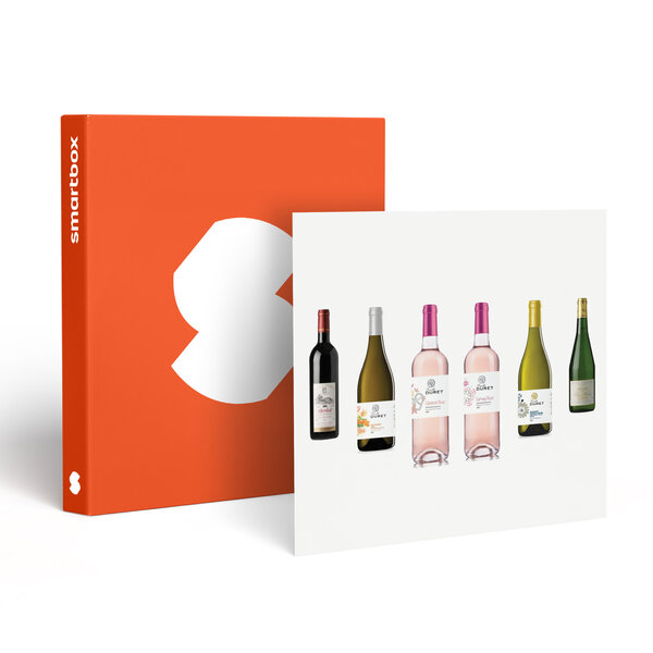 SMARTBOX - Coffret Cadeau 6 bouteilles d'un domaine historique du vignoble nantais à déguster chez soi - Gastronomie