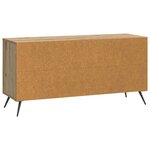 vidaXL Meuble TV 102 x 34 5 x 50 cm Chêne artisanal Bois d'ingénierie