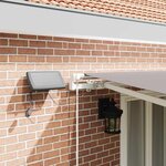 vidaXL Auvent Rétractable avec 500 × 300 cm Gris clair