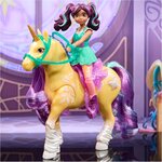 Spin Master 6072482 - Unicorn Academy Licorne Leaf avec Lumières et Poupée Ava