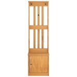 vidaXL Portemanteau SANDNES 45x40x159 5 cm bois massif pin