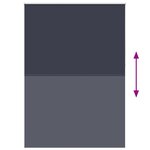 Store enrouleur occultant 160 x 230 cm bleu