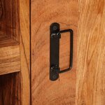 vidaXL Meuble TV Marron 120 x 30 x 50 cm Bois d'acacia massif