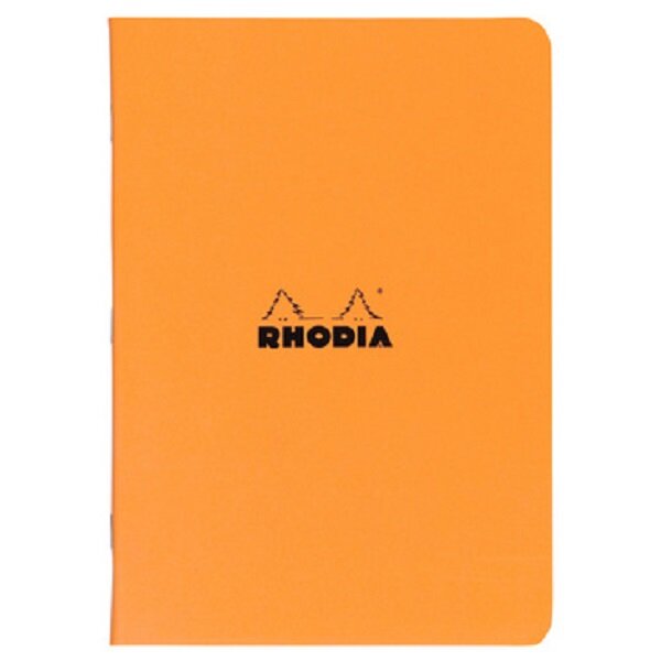 Cahier Piqué Orange - A4 21x29,7 - Ligné - 96 pages