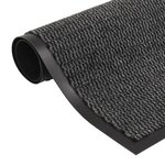 vidaXL Paillasson rectangulaire 80 x 120 cm Anthracite