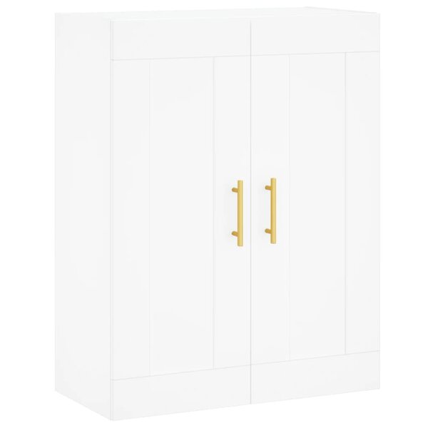 vidaXL Armoire murale blanc 69 5x34x90 cm bois d'ingénierie