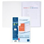 Protège-documents En Polypropylène Rigide Kreacover® 60 Vues - A4 - Blanc - X 12 - Exacompta