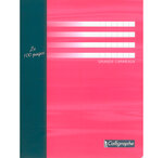 Cahier d'essai piqué 7000 17x22 cm 96 pages grands carreaux 56 g Aléatoire CALLIGRAPHE