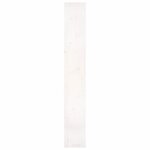 vidaXL Bibliothèque/Séparateur de pièce Blanc 80x30x199 5cm Pin massif