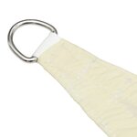 vidaXL Voile de parasol Tissu Oxford trapèze 2/4x3 m Crème