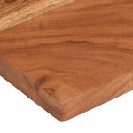 vidaXL Dessus de table 50x40x3 8 cm rectangulaire bois massif d'acacia