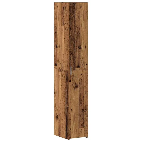 vidaXL Haut Armoire Bois ancien 30 x 42.5 x 185 cm Bois d'ingénierie