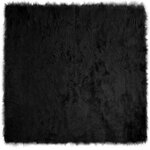 vidaXL Tapis en fausse Tafalla Noir 200 x 200 cm Polyester