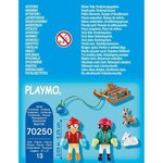 Playmobil - 70250 - enfants avec luge