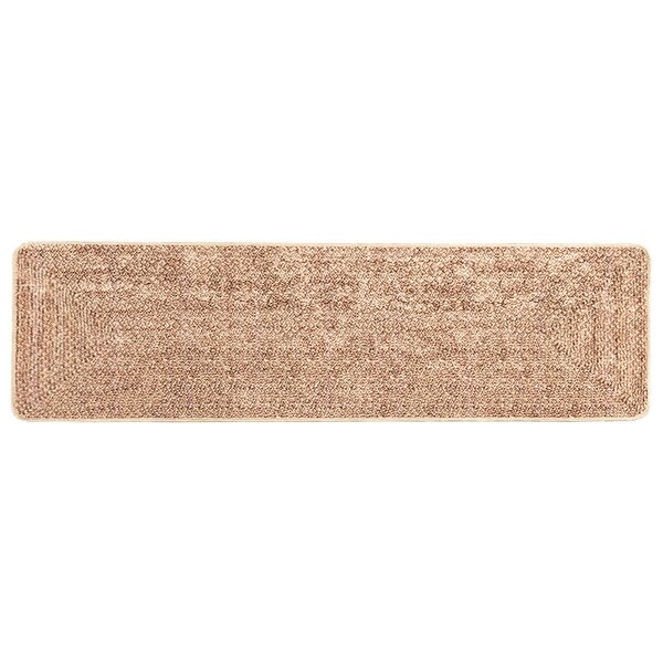 vidaXL Coureur de Tapis MARSA Jaune 100 x 400 cm Polyester et PVC