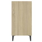 vidaXL Buffet Chêne sonoma 57x35x70 cm Aggloméré