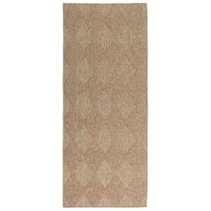 vidaXL Tapis de surface HUARTE Naturel 150 x 80 cm Polyester