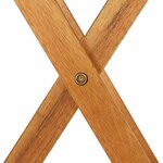 vidaXL Ensemble à manger de jardin pliable 3 Pièces Bois d'acacia solide