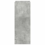 vidaXL Support de Plante 2 pièces Gris béton 30 x 30 x 80 cm